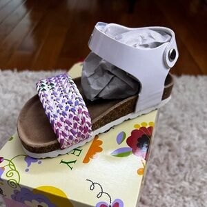 LAURA ASHLEY LITTLE GIRLS SIZE 7 SANDAL NIB
